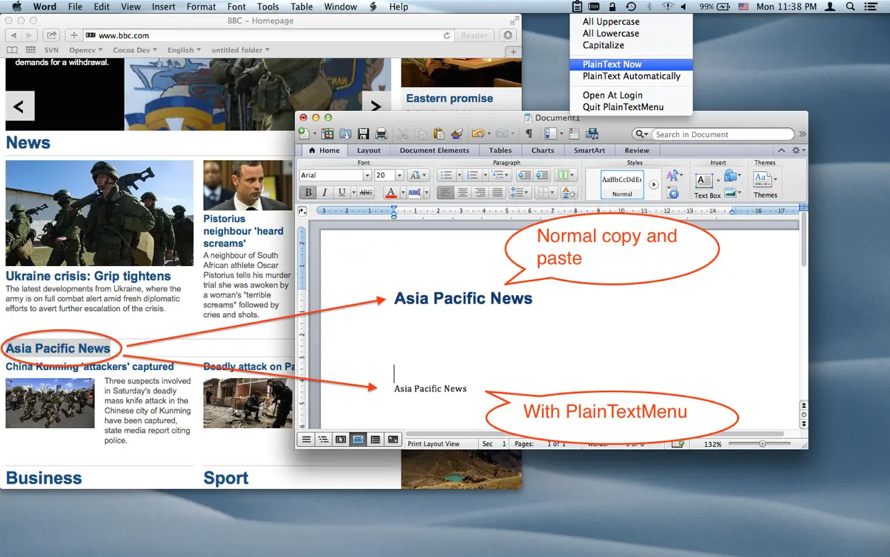 #2. PlainTextMenu (macOS) 게시자: 君 许