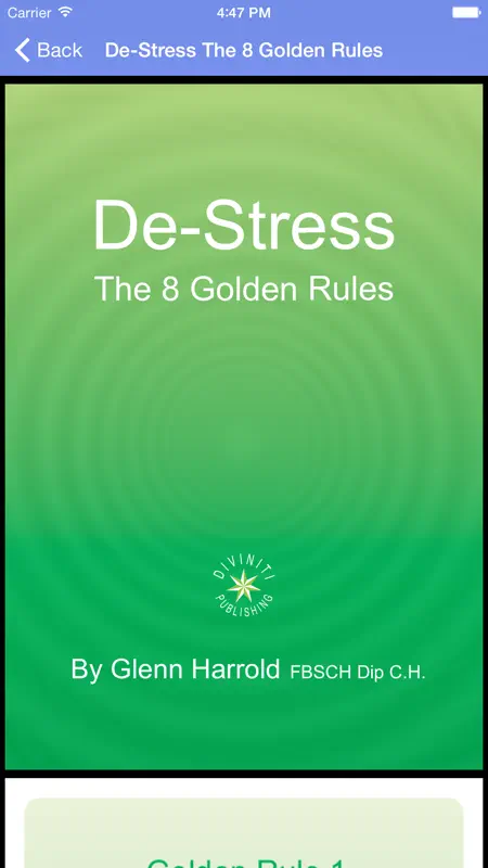 Stop Smoking Forever - Hypnosis by Glenn Harrold screenshot 5 of 5