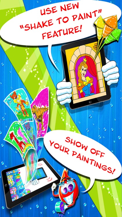 Color Drops - Children’s Animated Draw & Paint Game HD! screenshot-3