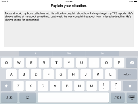 iCouch CBT iPad screenshot 2 - Health & Fitness app