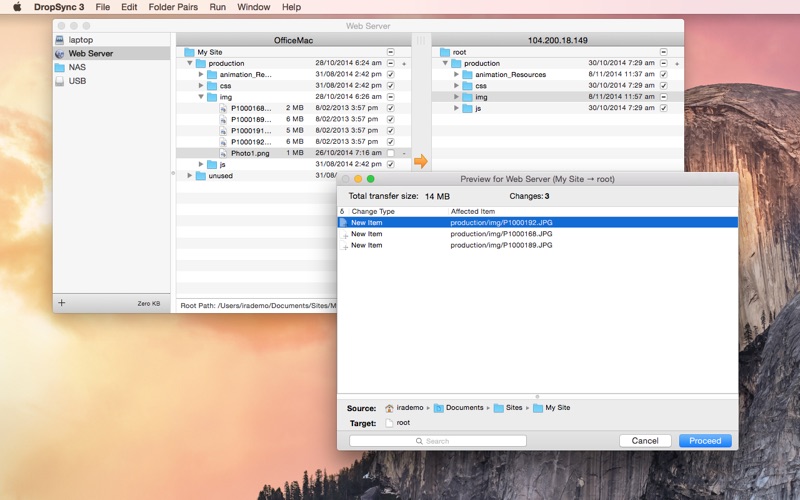 Screenshot #2 pour DropSync 3