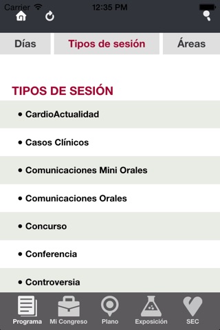 Congreso SEC 2014 screenshot 2