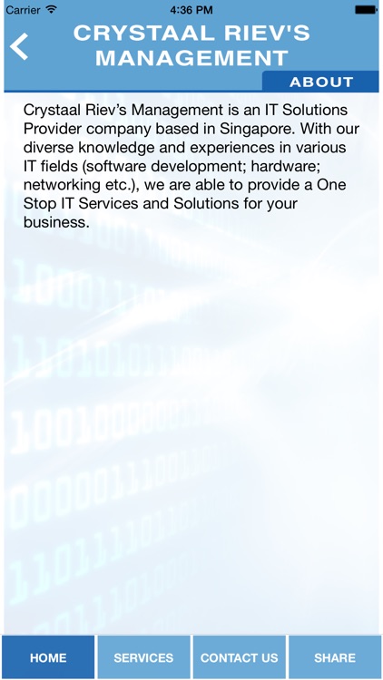 CRYSTAAL RIEV'S MANAGEMENT