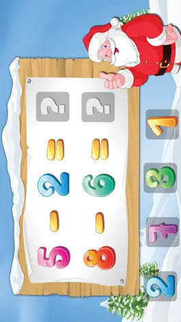 Game screenshot Math with Santa Free - Kids Learn Numbers, Addition and Subtraction apk