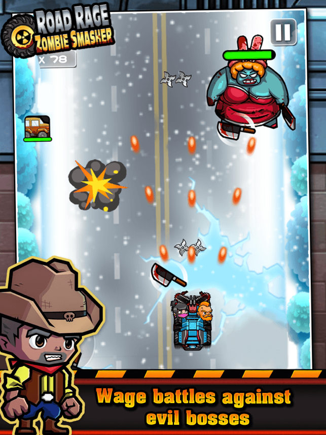 ‎Road Rage: Zombie Smasher Screenshot