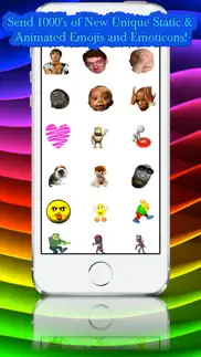 real emojis - all the best new animated & static emoji emoticons iphone screenshot 1