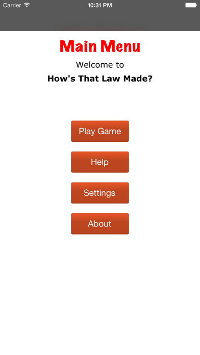 Screenshot #1 pour How's That Law Made?