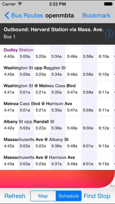 Screenshot #2 pour OpenMBTA