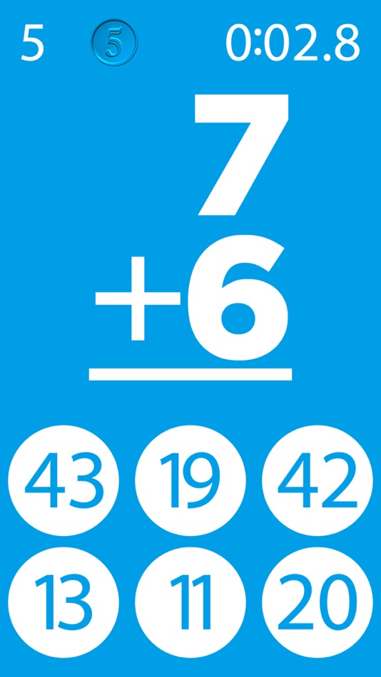 #2. Math Speed Drill (iOS) 由: Bad Weasel, LLC