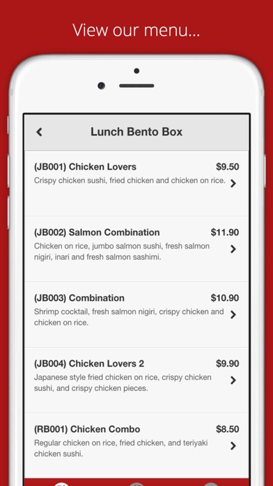 App screenshot