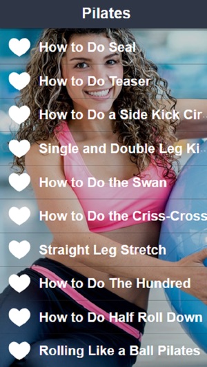 Pilates Workout - Beginner Pilates and Core Stabililty Exerc(圖2)-速報App
