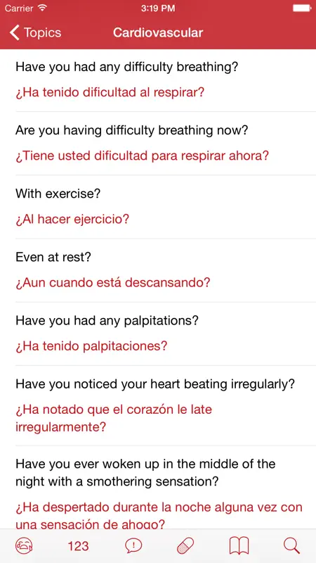 Medical Spanish: Healthcare Phrasebook with Audio screenshot 5 of 5