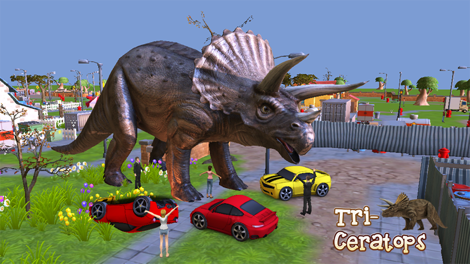 Triceratops Rampage Simulator - 1.0 - (iOS)