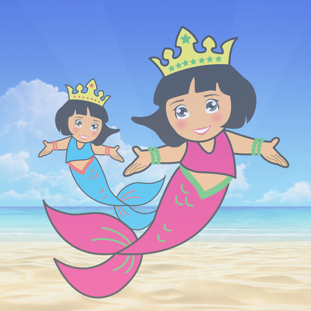 Match For Dora Mermaid Princess and Friends App Icon