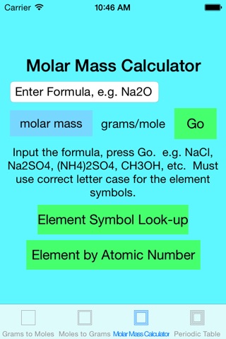 grams to moles screenshot 3