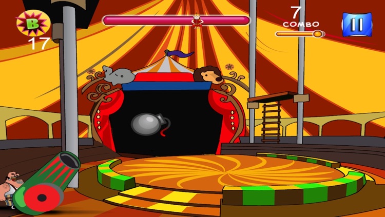 Circus Daredevil Cannon Blast screenshot-3