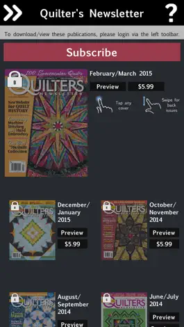 Game screenshot Quilters Newsletter Magazine apk