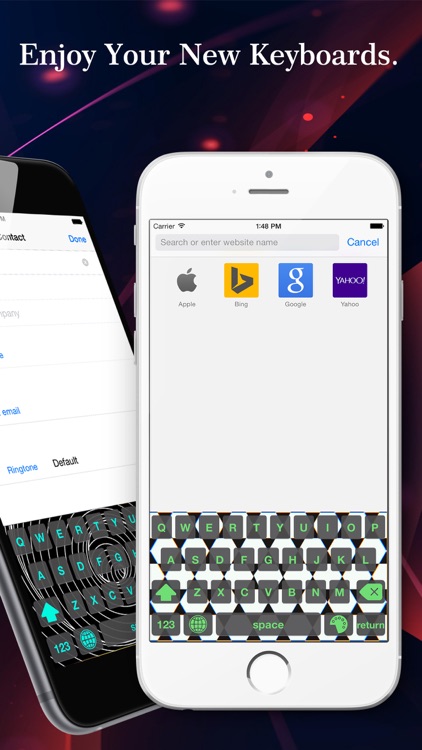 Color Keyboards for iOS 8 - Live Animated Keyboard screenshot-4