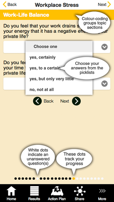 Screenshot #2 pour Measure Workplace Stress