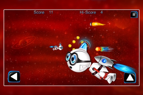 Nerd Bot Rocket : The Flying Robot Cosmos Quest in Space - Premium screenshot 2