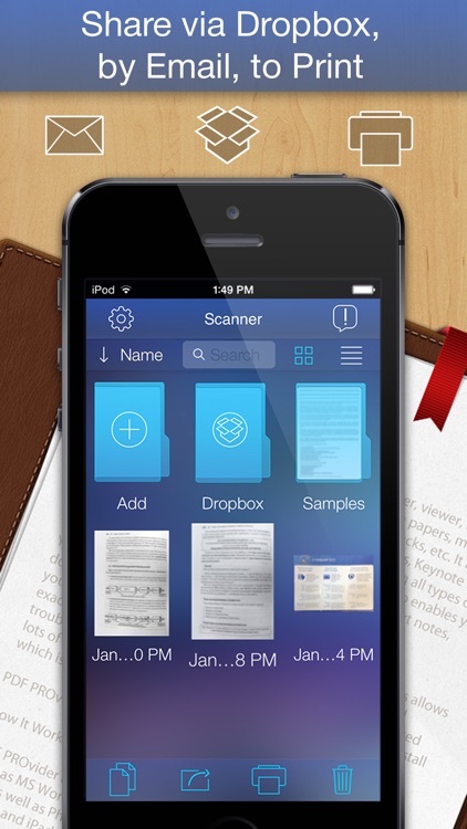 PDF Scanner - easily scan books and multipage documents to PDF screenshot-3