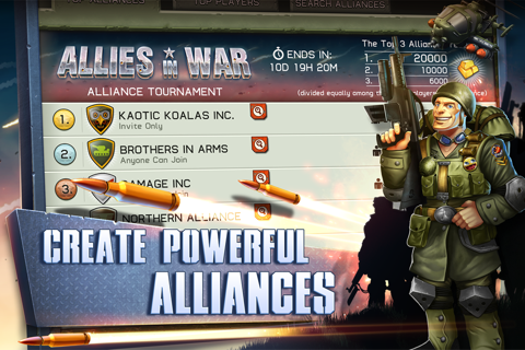 Allies in War screenshot 4