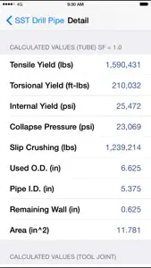 SSTDrillPipe screenshot #3 for iPhone