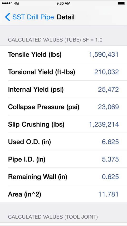 #3. SSTDrillPipe (iOS) 由: Sub Surface Tools, LLC
