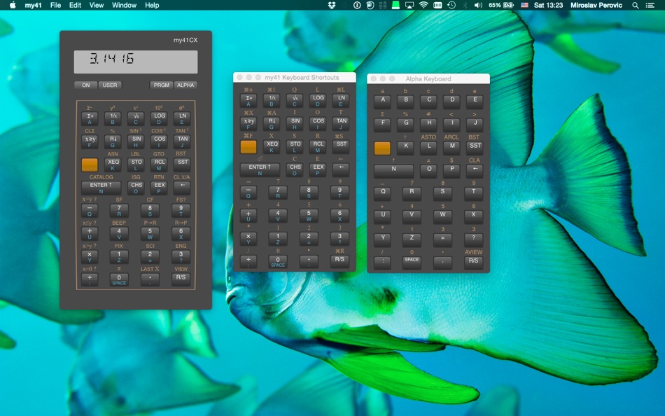 #2. my41CX (macOS) 게시자: Miroslav Perovic