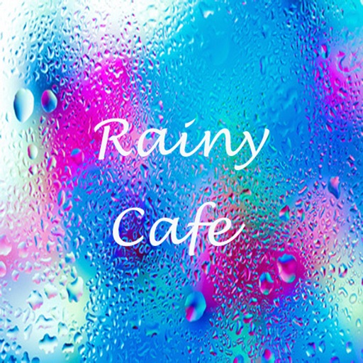 Rainy scenery and sound of rain and music"Rain cafe Relax HD"
