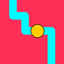 Follow the Thin Line - Move the Dot with Your Finger app icon