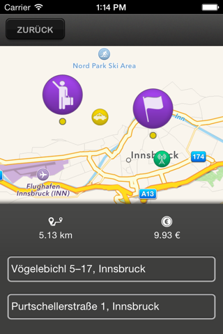 CITY-TAXI Innsbruck screenshot 3