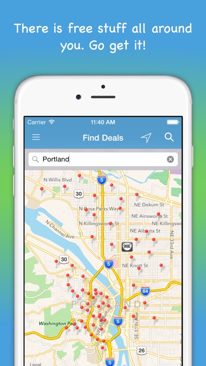 bdayfreeday - Birthday Free Deals locator and Daily Deal connector App