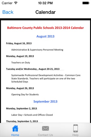 Baltimore County Schools screenshot 3