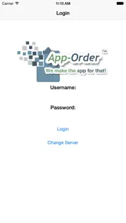 app-order iphone screenshot 1