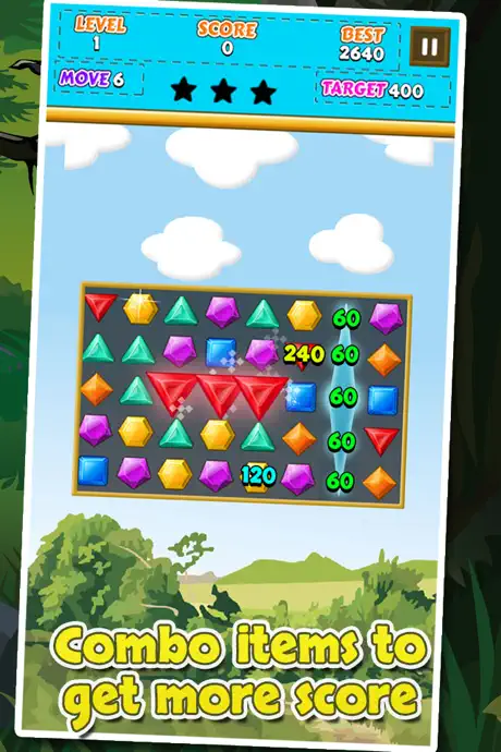 Jewel Star Match 3 game