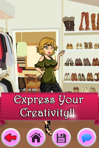 Awesome Chicks - Superstar Girl Summer Fun Party & Fashion Dress-up game screenshot 2