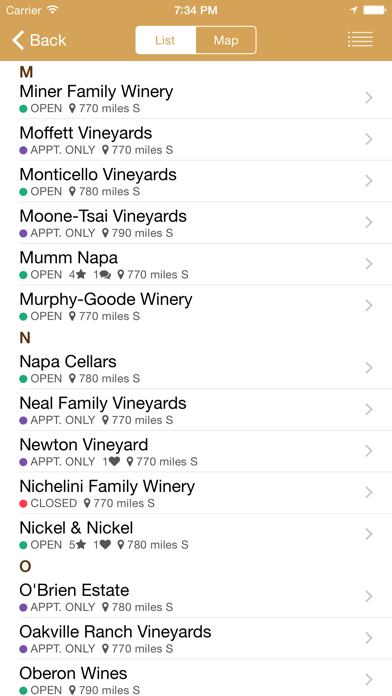 Screenshot #2 pour Wine Tripper - Napa California Edition