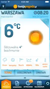 TwojaPogoda Free screenshot #1 for iPhone