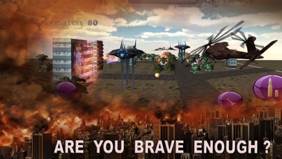 Screenshot #2 pour Chopper War Z 3D - aventures d'hélicoptères contre attaque extraterrestre