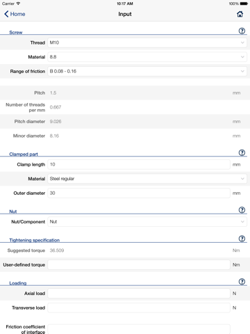 Screenshot #5 pour Screw-Designer Basic