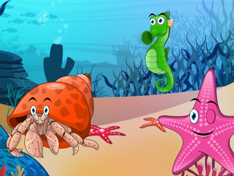 Screenshot #6 pour Animaux de la mer, océan, lac et rivière pour les tout-petits et les bébés