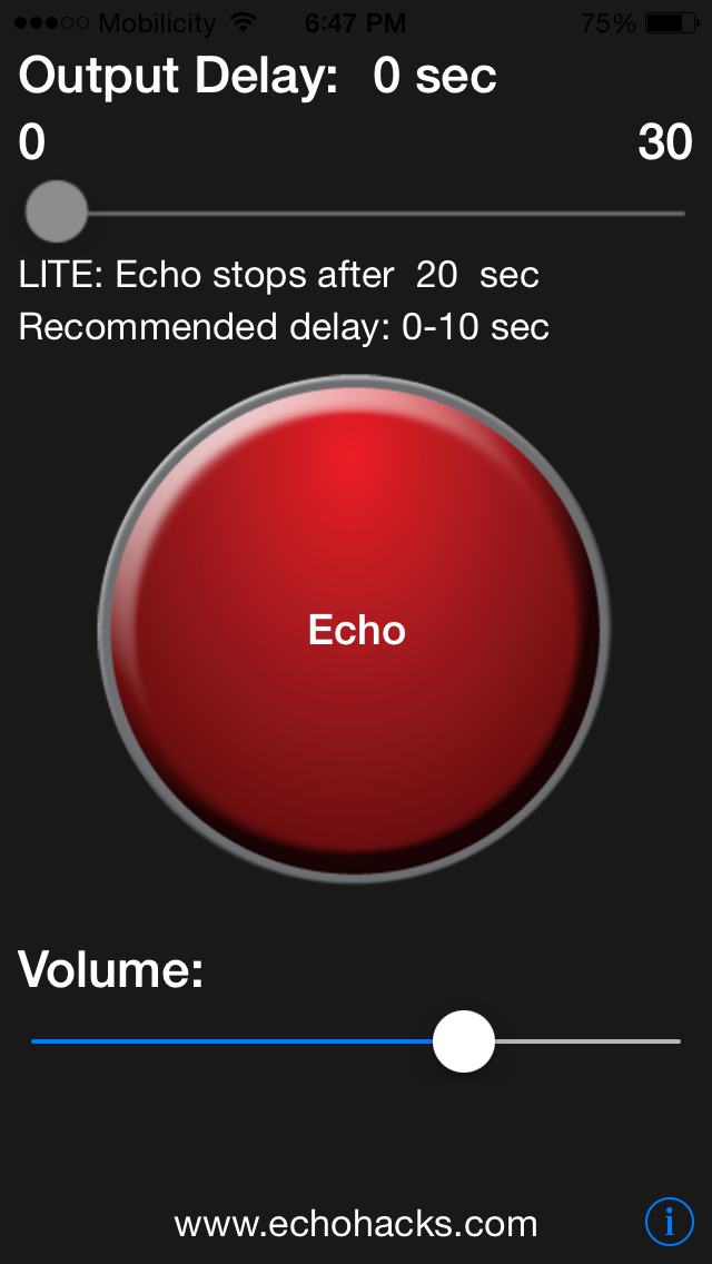 Screenshot #3 pour EchoHacks® Speech Trainer Lite