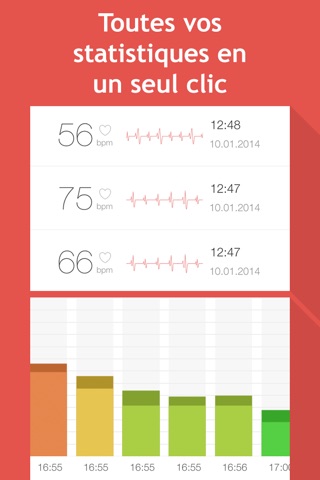 Heart Rate Monitor: measure and track your pulse rate screenshot 4
