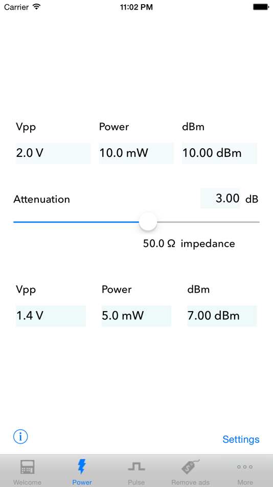 #3. Attenuator (iOS) Podle: Tim E. Burrow