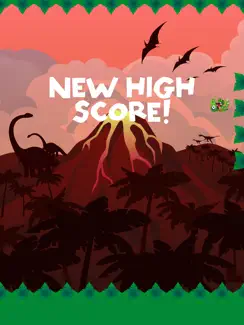 Bouncy Dino Hop - The Best of Dinosaur Games with Only One Life iPad image 4