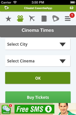 ETISALAT EssentialApp screenshot 2