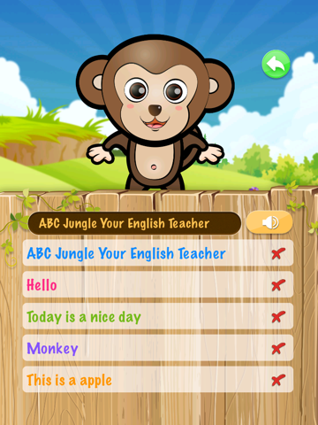 Screenshot #6 pour ABC jungle votre professeur d'anglais