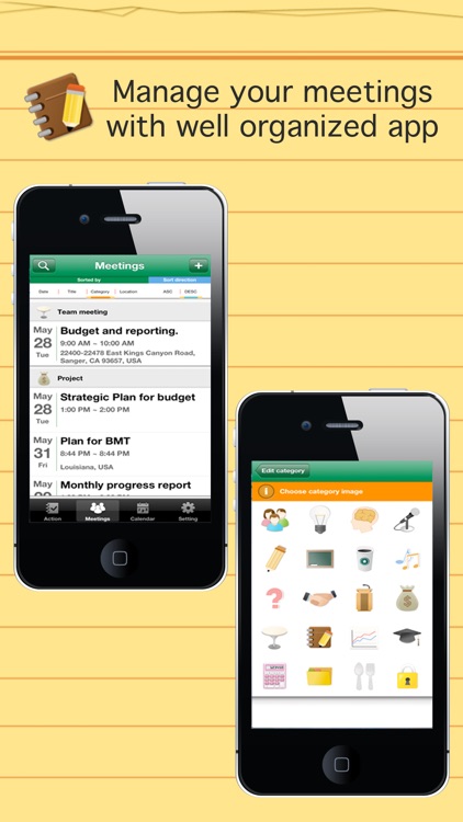 Smart meeting minutes Basic - Schedule check list screenshot-3