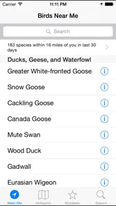 Birds Near Me screenshot #4 for iPhone